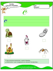 C Sesi Çalışma Sayfaları